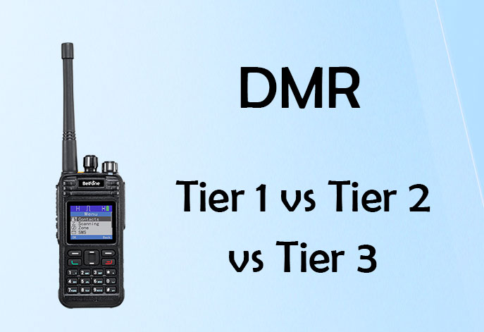 DMR Tier 1 vs Tier 2 vs Tier 3